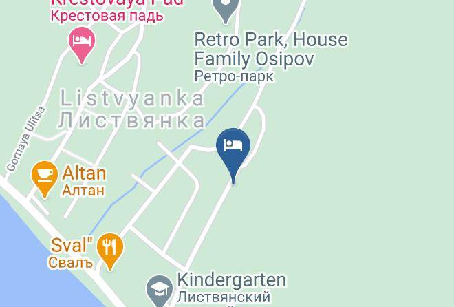 Irkutsky District - Sinilga Minihotel Maps