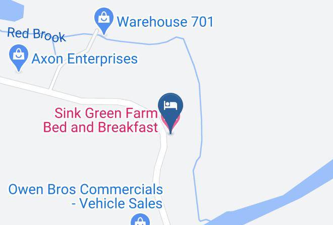 Herefordshire - Sink Green Farm Bed And Breakfast Maps