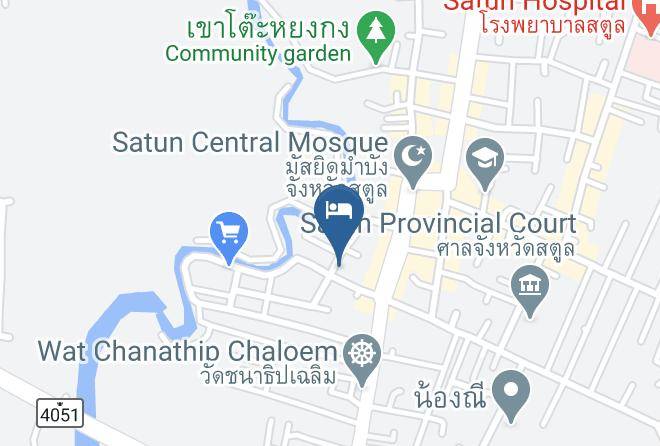 Mueang Satun District - Sinkiat Buri Hotel Maps