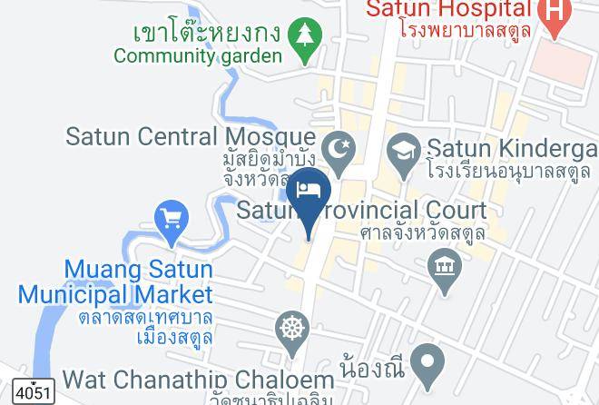 Mueang Satun District - Sinkiat Thani Hotel Maps