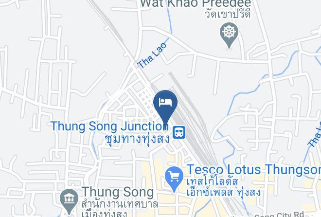 Amphoe Thung Song - Sino Thungsong Hotel Maps