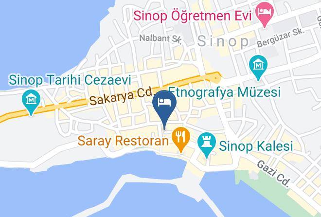 Sinop Karahan Otel Map