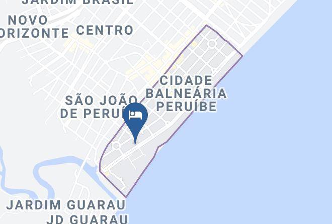 Peruibe - Sinpeem Peruibe Hotel Maps
