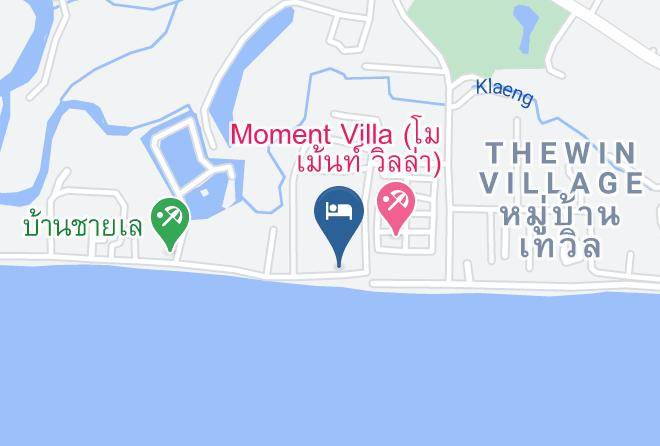 Amphoe Klaeng - Sinsamut Resort Maps