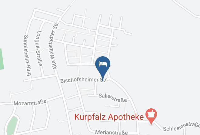 Rhein Neckar Kreis - Sinsheim Unterkunft Maps
