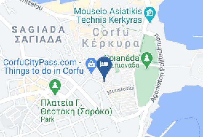 Kerkira - Siorra Vittoria Boutique Hotel Maps