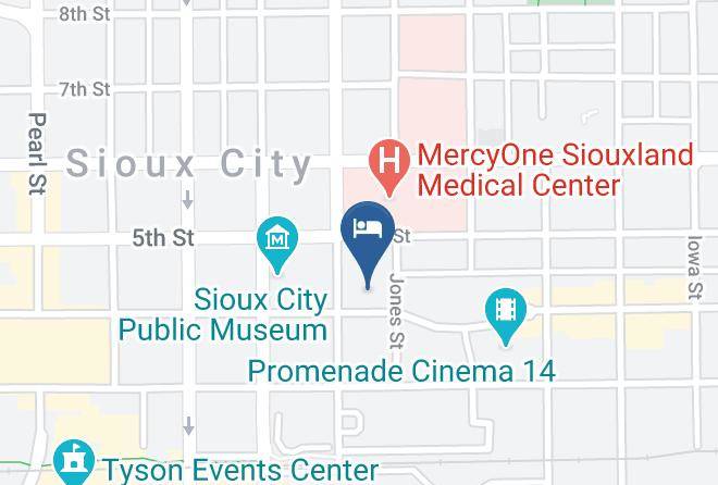 Woodbury - Sioux City Hotel & Conference Center Maps