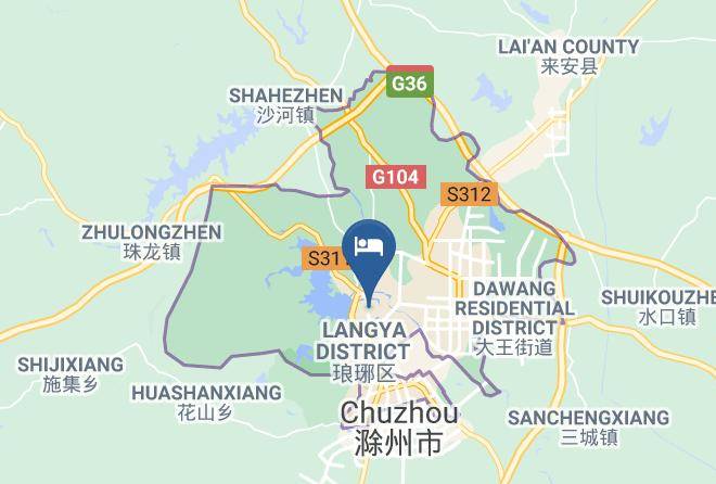 Chuzhou - Sipailou Commercial Hotel Maps