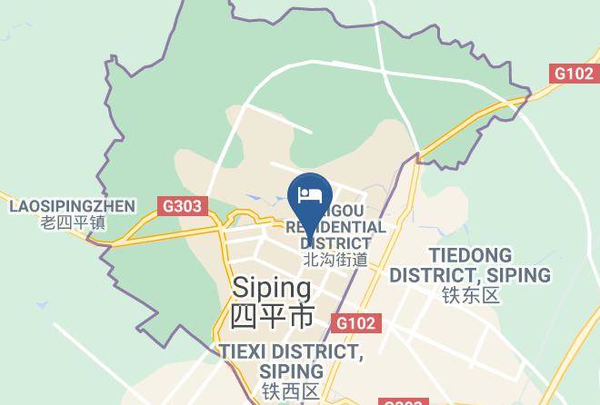 Siping - Siping Hotel Maps