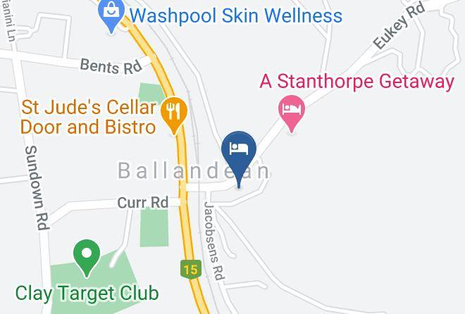 Sippers At Ballandean Map