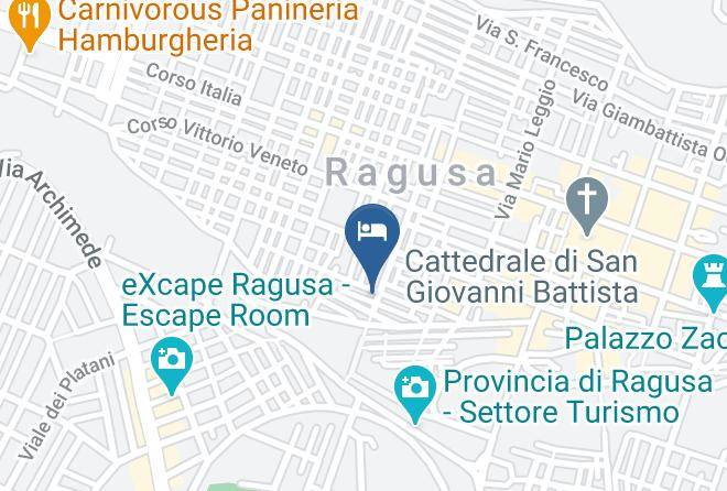 Ragusa - Siqillya B&b Maps