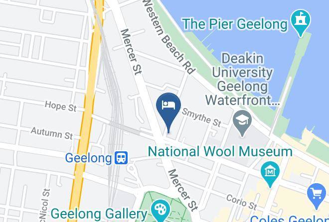 Greater Geelong - Sir Charles Hotham Hotel Maps