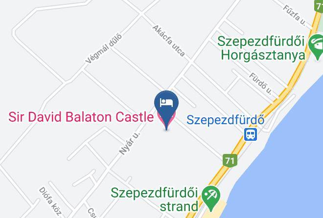 Balatonszepezd - Sir David Balaton Castle Maps