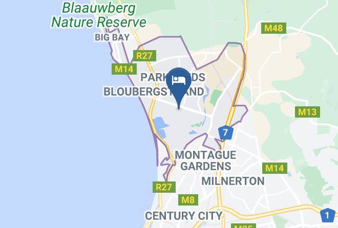 City Of Cape Town - Sir James Self Catering Maps