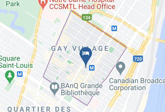 Montreal - Sir Montcalm Maps