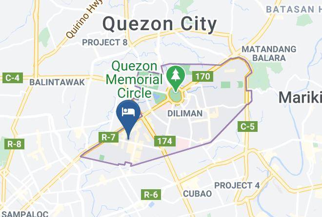 Metro Manila - Sir Williams Hotel Maps