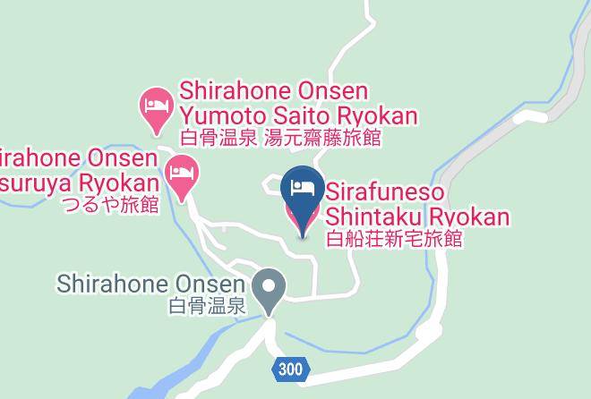 Matsumoto City - Sirafuneso Shintaku Ryokan Maps