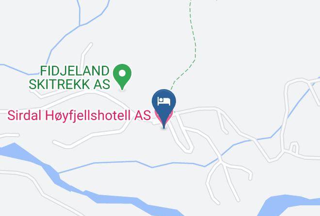Sirdal - Sirdal Hoyfjellshotell Maps