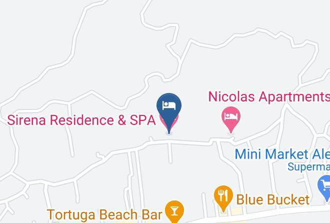 Samos - Sirena Residence & Spa Maps