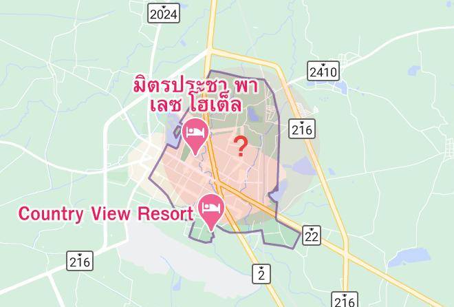 Mueang Udon Thani District - Siri Grand Hotel Maps