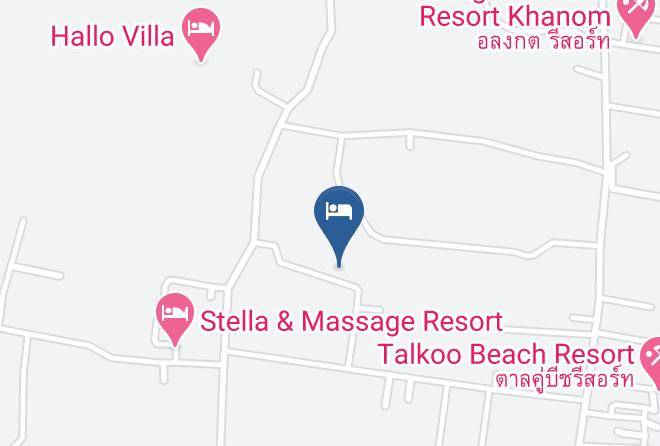 Amphoe Khanom - Siriburi Resort Maps
