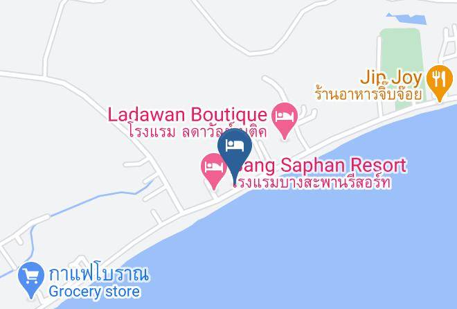 Amphoe Bang Saphan - Sirikosol Resort Maps