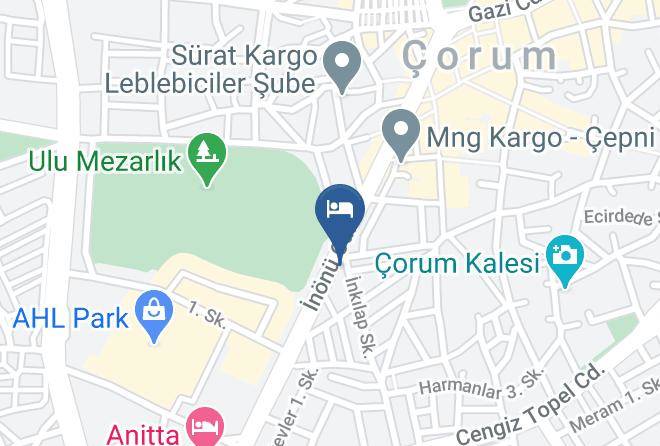 Corum Cepni - Sirin Otel Maps