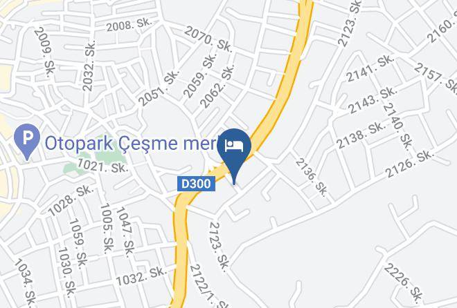 Cesme - Sirius Mi Hotel Maps