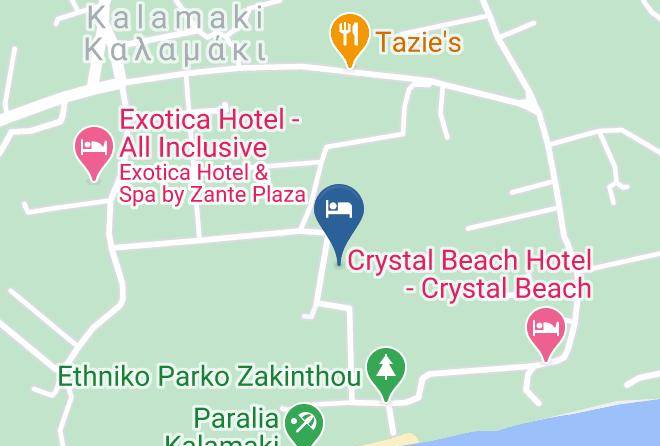 Zakinthos - Sirocco Hotel Maps