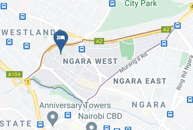 Nairobi - Sirona Hotel Maps