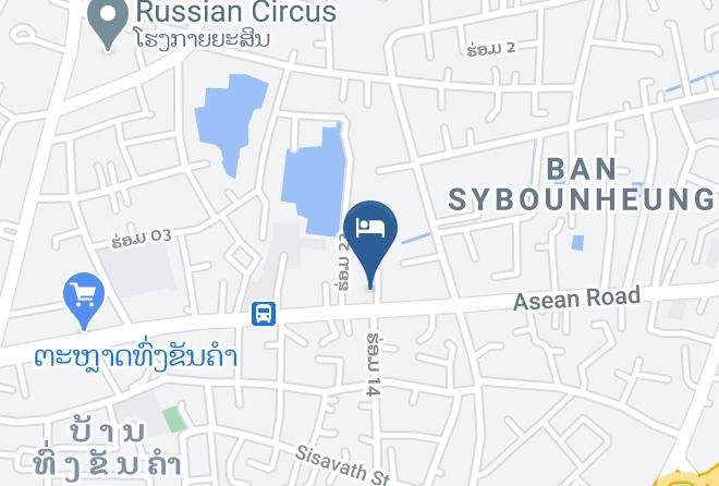 Vientiane - Sisavath Hotel Maps