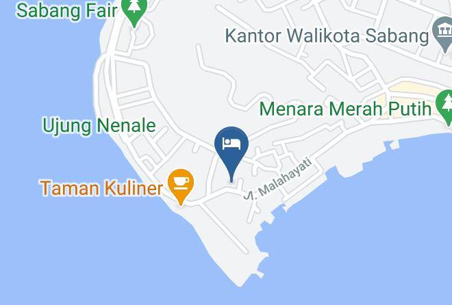 Kota Sabang - Sisca Hotel Maps