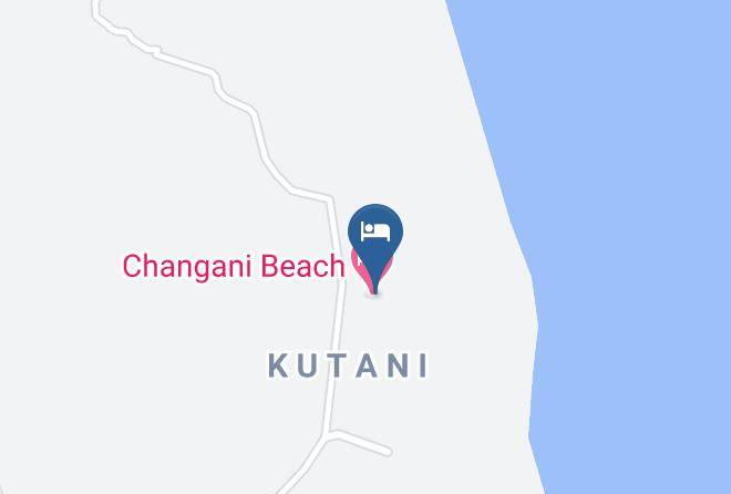 Temeke - Sisi Beach Resort Changani Maps