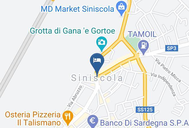 Nuoro - Sisinedda Affittacamere Maps