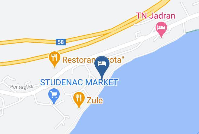 Donji Seget - Sisko Holiday Home Maps