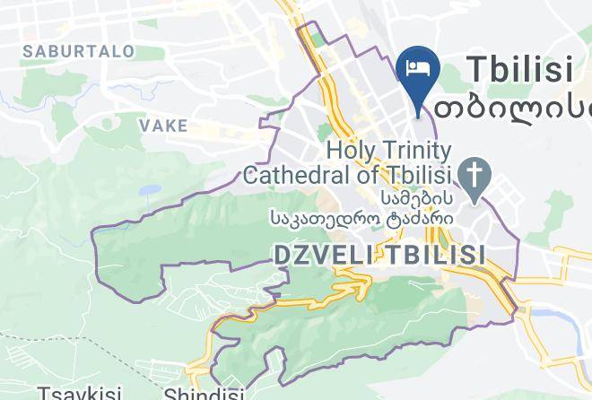 Tbilisi - Sisno Hotel Maps