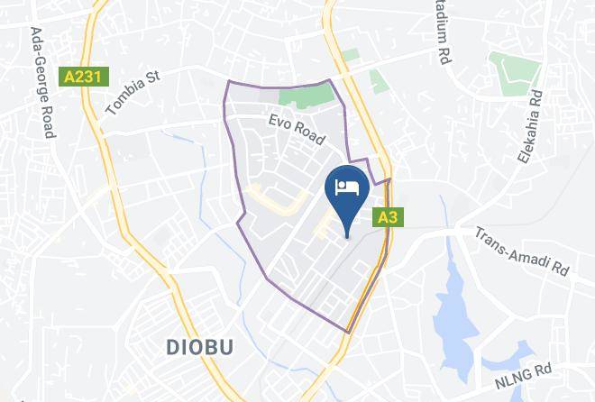 Port Harcourt - Sissi Hotel Maps