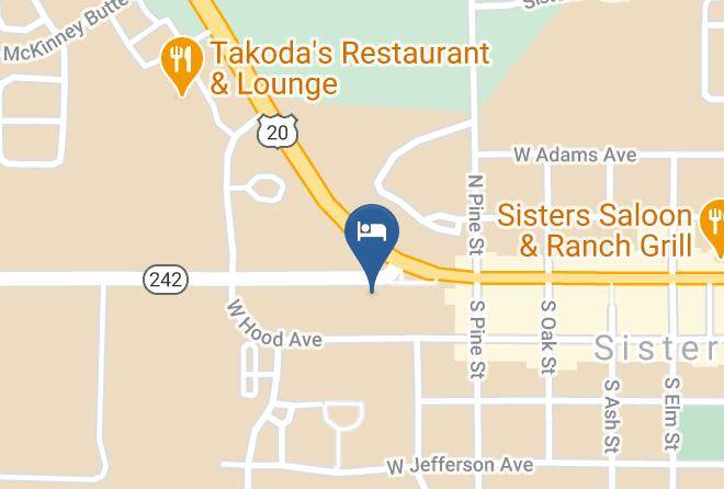 Deschutes - Sisters Motor Lodge Maps