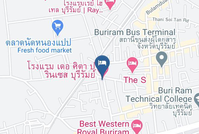 Amphoe Mueang Buri Ram - Sita Princess Hotel Maps