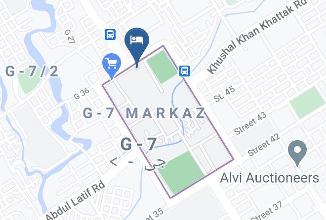 Islamabad - Sitara Hotel Islamabad Maps