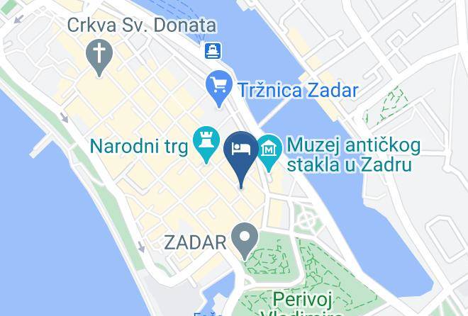 Zadar - Petrizio Palace Maps