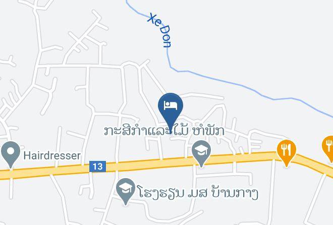 Pakse - Sithirath Hotel Maps
