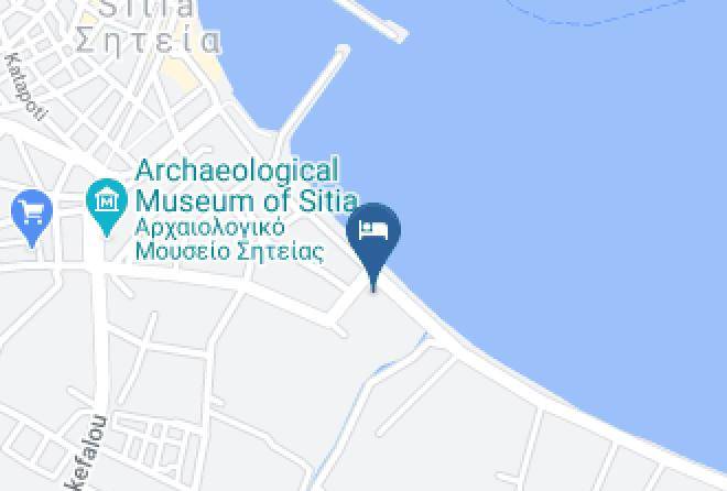 Sitia Beach City Resort & Spa Map