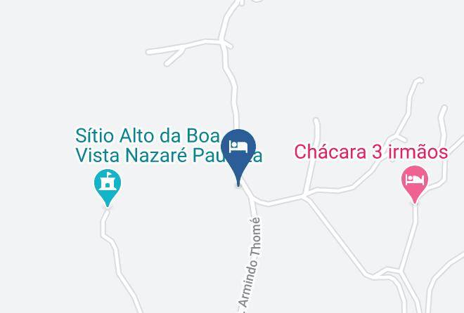 Nazare Paulista - Sitio Cantos Dos Passaros Nazare Maps