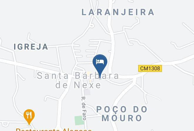 Santa Barbara De Nexe - Sitio Das Duas Amendoas Maps