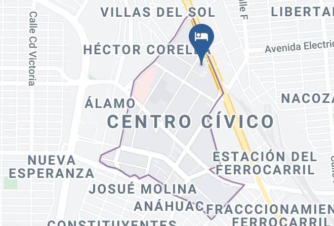 Mexicali - Sitio De Taxis Mexicali Hotel Crown Plaza Maps