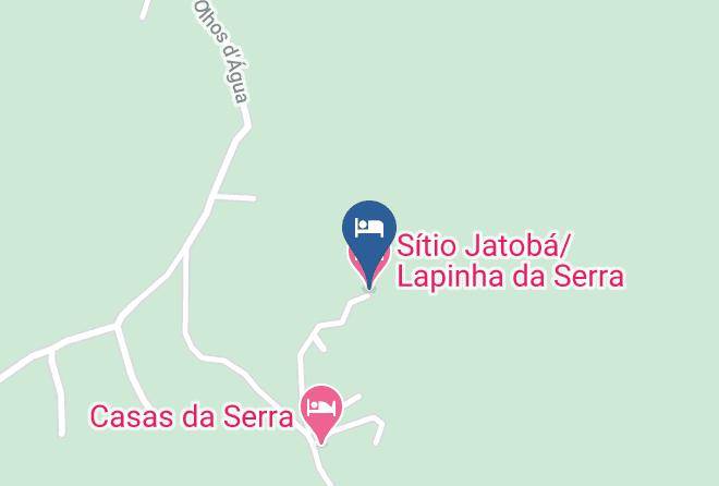 Santana Do Riacho - Sitio Jatoba Lapinha Da Serra Maps