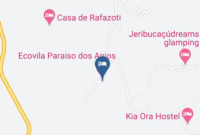 Itacare - Sitio Pousada Jeribucacu Maps