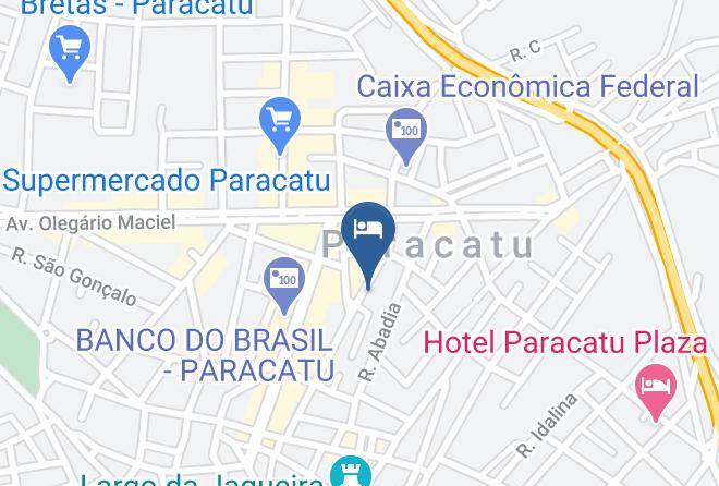 Paracatu - Sitio Recanto Das Araras Maps