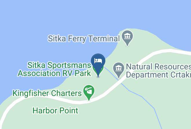 Sitka Borough - Sitka Sportsmans Association Rv Park Maps